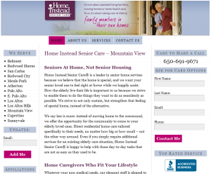 Home Instead Senior Care Silicon Valley to Lower Peninsula